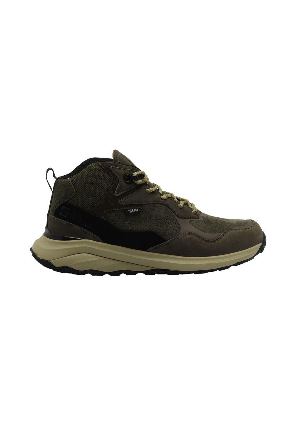 Jack Wolfskin Wasserdichte Outdoor-Schuhe Herren Camp Fever Texapore Mid Men 40 cold coffee cold coffee von Jack Wolfskin