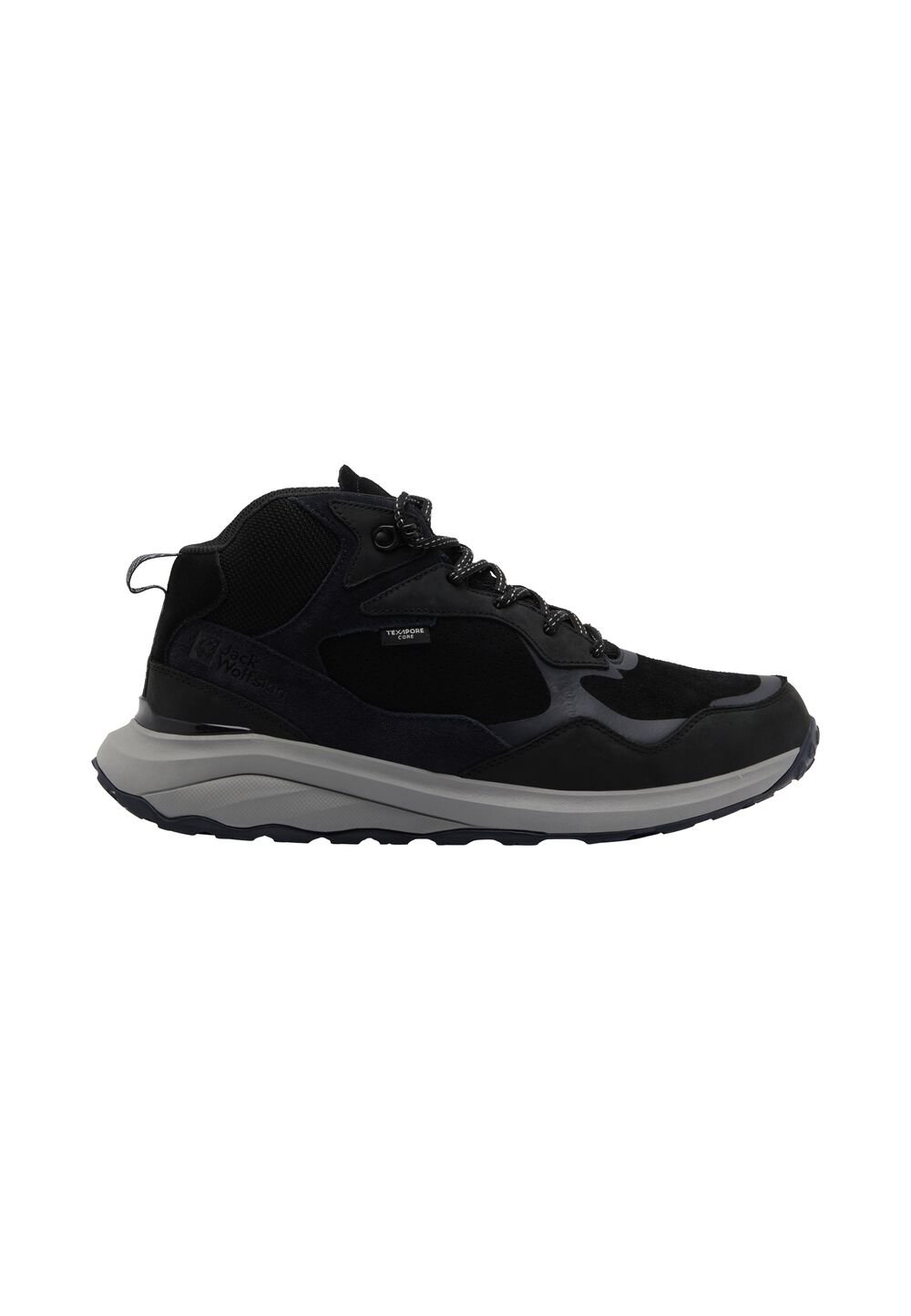 Jack Wolfskin Wasserdichte Outdoor-Schuhe Herren Camp Fever Texapore Mid Men 43 phantom Phantom von Jack Wolfskin