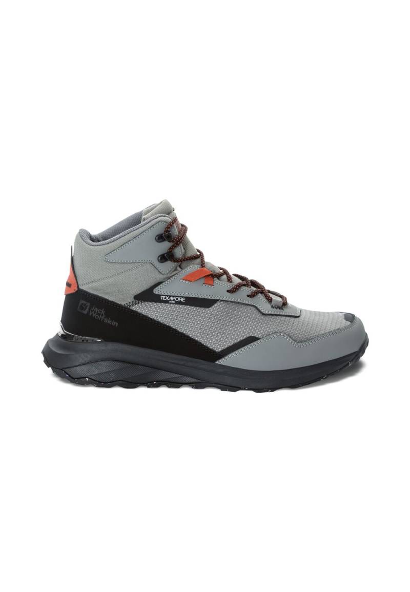 Jack Wolfskin Wasserdichte Outdoor Schuhe Herren Dromoventure Texapore Mid Men 44 smokey grey smokey grey von Jack Wolfskin