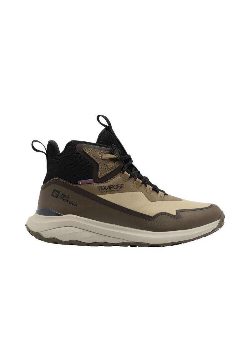 Jack Wolfskin Wasserdichte Outdoor-Schuhe Herren Dromoventure WT Texapore Mid Men 41 cold coffee cold coffee von Jack Wolfskin