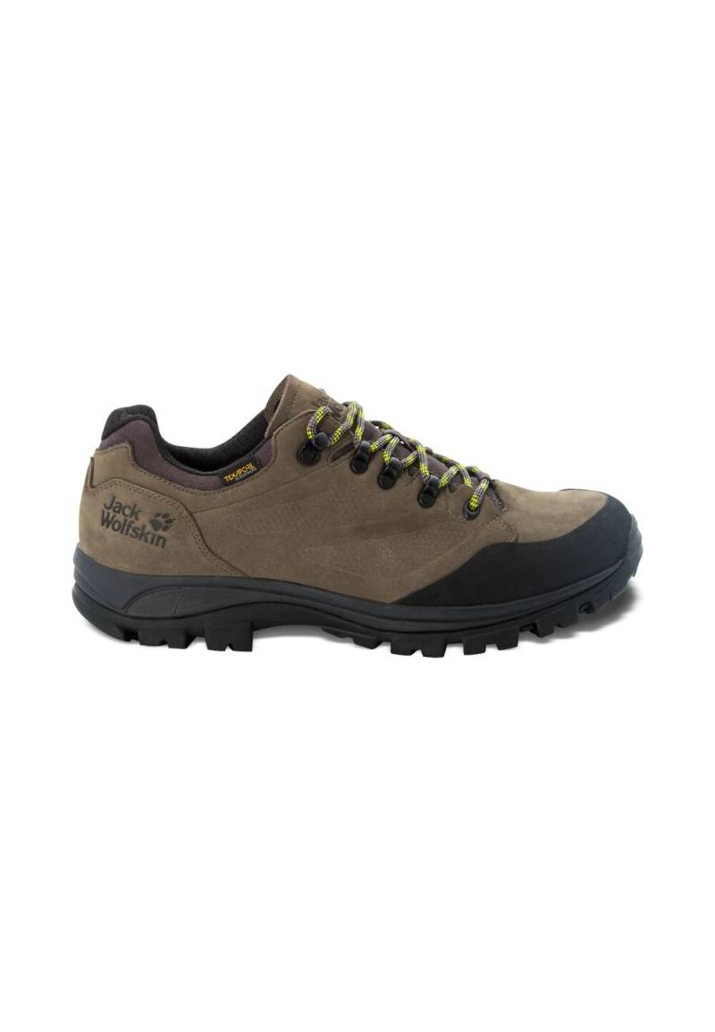 Jack Wolfskin Wasserdichte Trekkingschuhe Herren Rebellion Texapore Low Men 39.5 khaki / phantom Khaki / Phantom von Jack Wolfskin