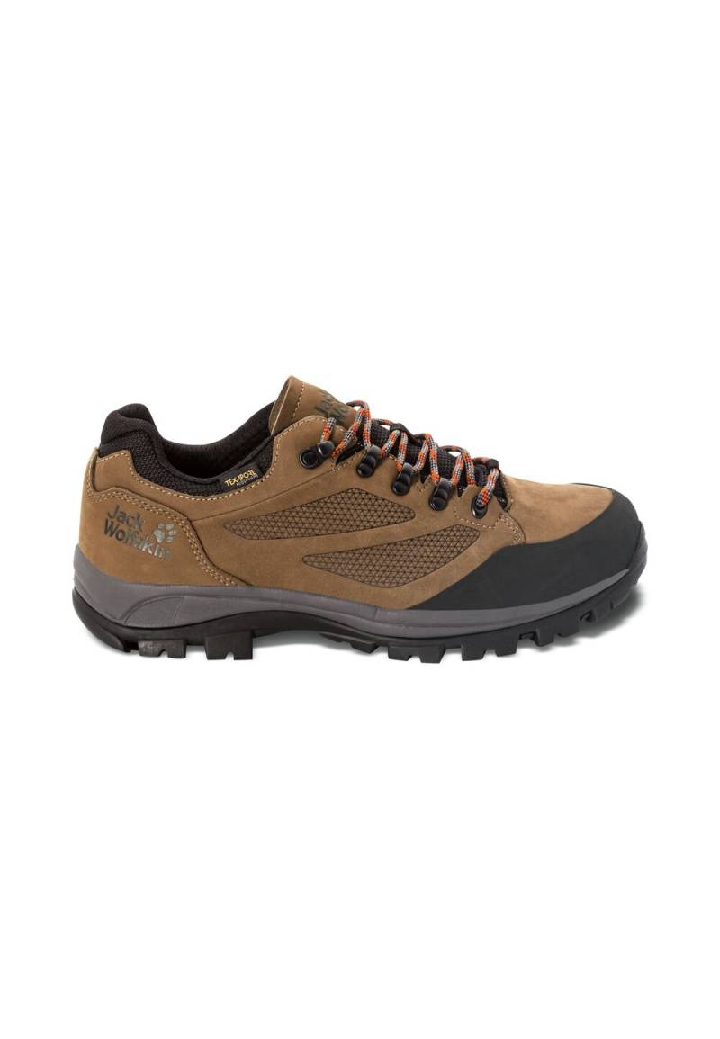 Jack Wolfskin Wasserdichte Trekkingschuhe Herren Rebellion Texapore Low Men 40 brown / red brown / red von Jack Wolfskin