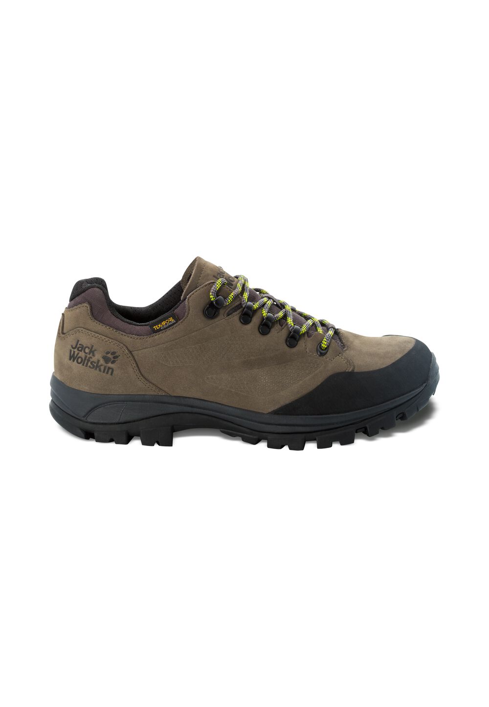 Jack Wolfskin Wasserdichte Trekkingschuhe Herren Rebellion Texapore Low Men 40 khaki / phantom Khaki / Phantom von Jack Wolfskin