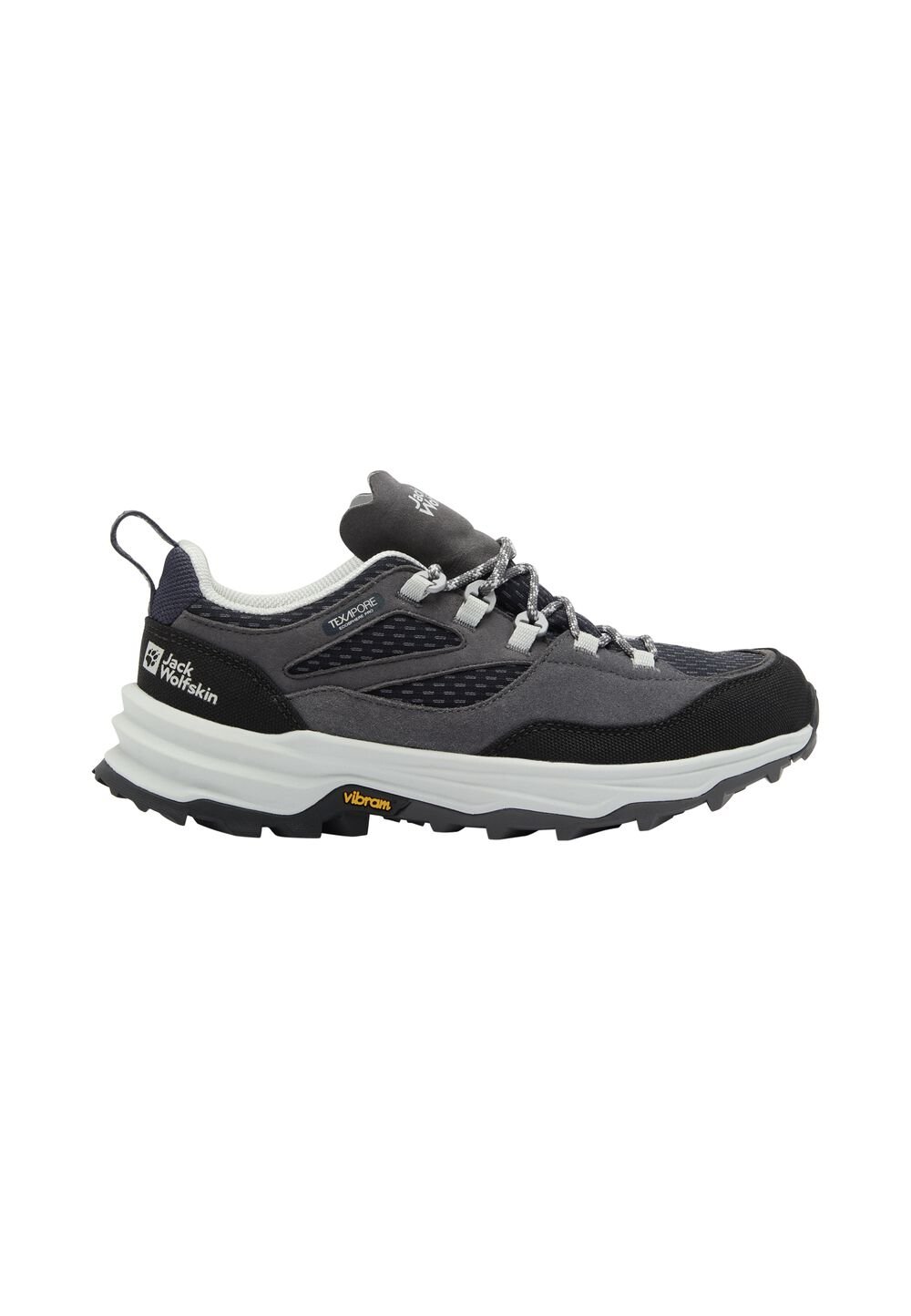 Jack Wolfskin Wasserdichte Wanderschuhe Damen Cyrox Texapore Low Women 35.5 graphite Graphite von Jack Wolfskin