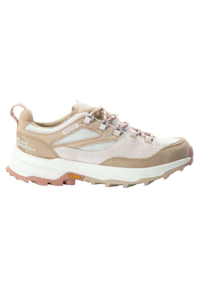 Jack Wolfskin Wasserdichte Wanderschuhe Damen Cyrox Texapore Low Women 35.5 sea shell Sea Shell von Jack Wolfskin