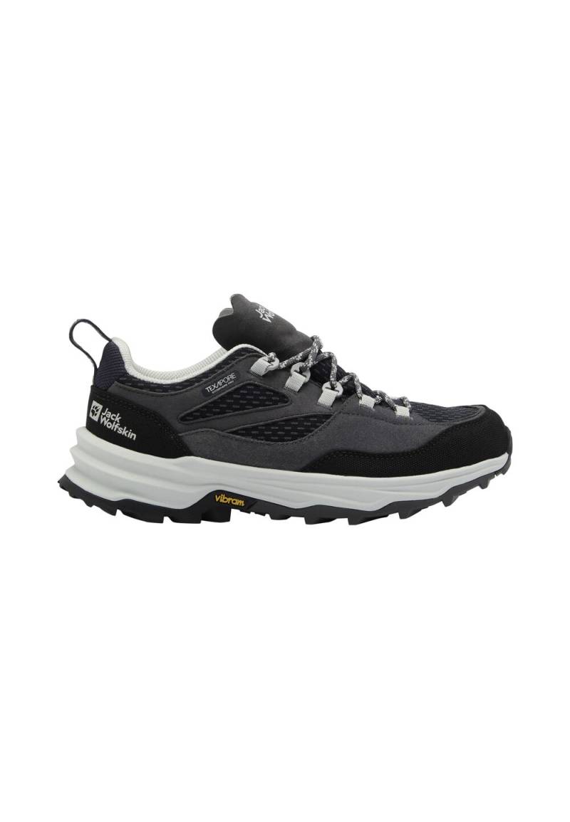 Jack Wolfskin Wasserdichte Wanderschuhe Damen Cyrox Texapore Low Women 36 graphite Graphite von Jack Wolfskin