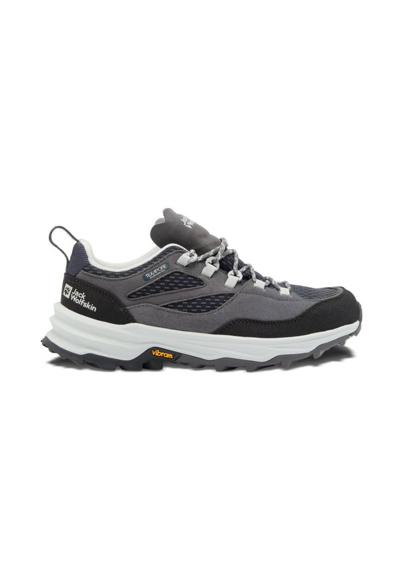 Jack Wolfskin Wasserdichte Wanderschuhe Damen Cyrox Texapore Low Women 39 graphite Graphite von Jack Wolfskin