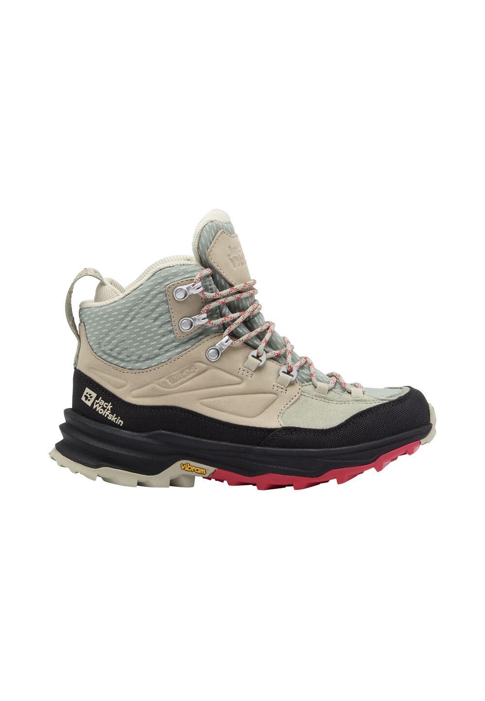 Jack Wolfskin Wasserdichte Wanderschuhe Damen Cyrox Texapore Mid Women 35.5 mint leaf mint leaf von Jack Wolfskin