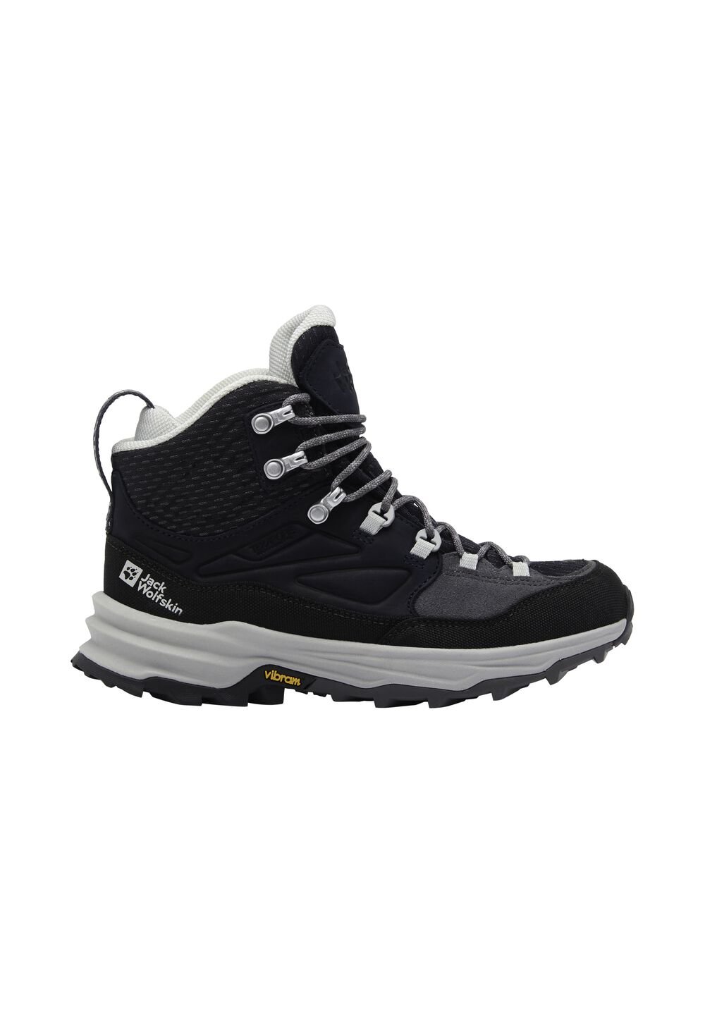 Jack Wolfskin Wasserdichte Wanderschuhe Damen Cyrox Texapore Mid Women 37 graphite Graphite von Jack Wolfskin