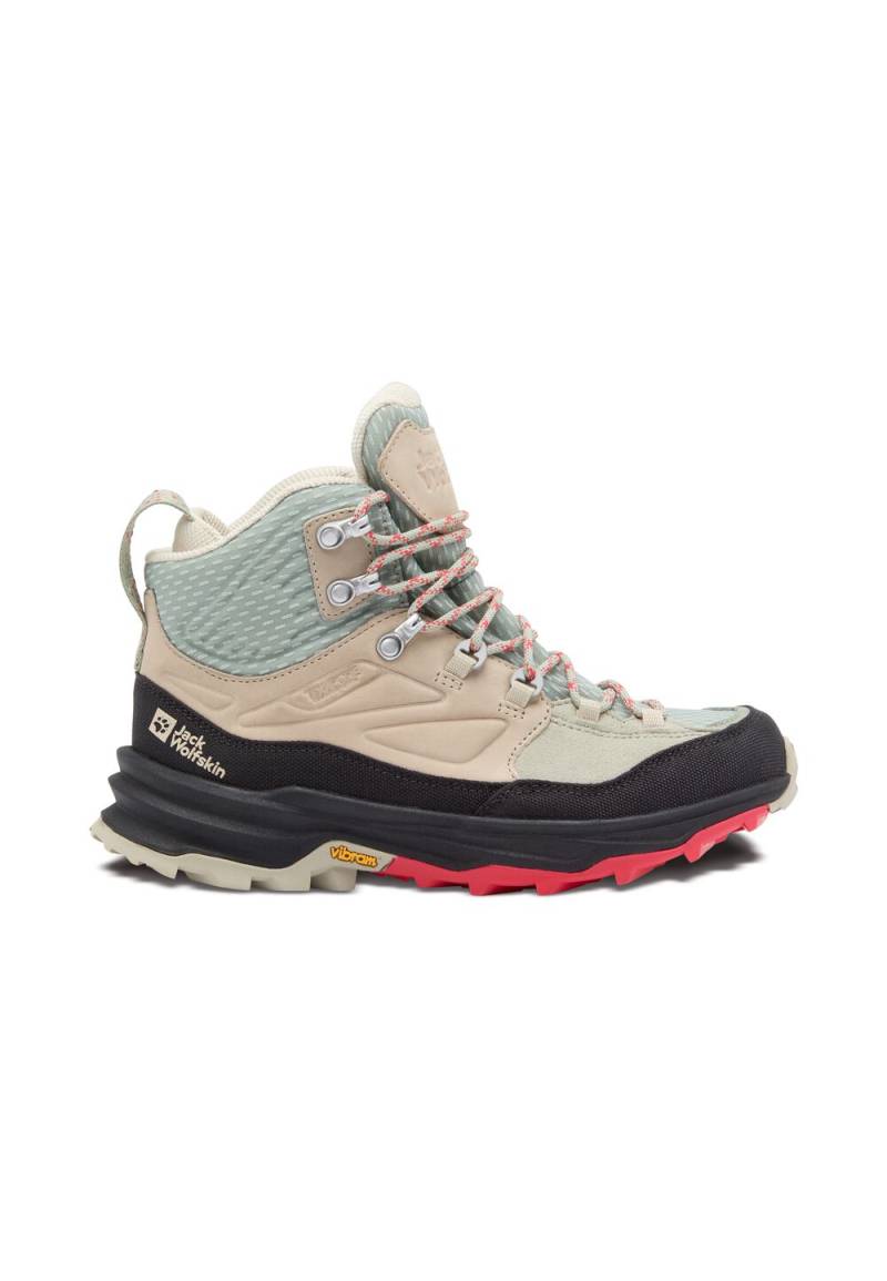 Jack Wolfskin Wasserdichte Wanderschuhe Damen Cyrox Texapore Mid Women 37 mint leaf mint leaf von Jack Wolfskin