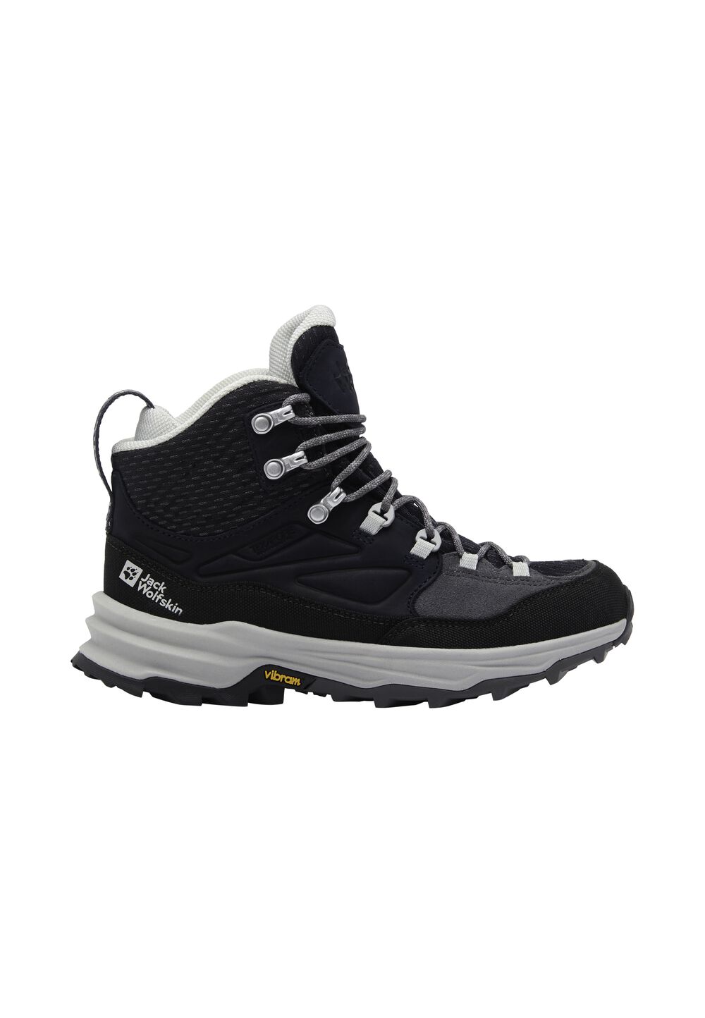 Jack Wolfskin Wasserdichte Wanderschuhe Damen Cyrox Texapore Mid Women 39.5 graphite Graphite von Jack Wolfskin