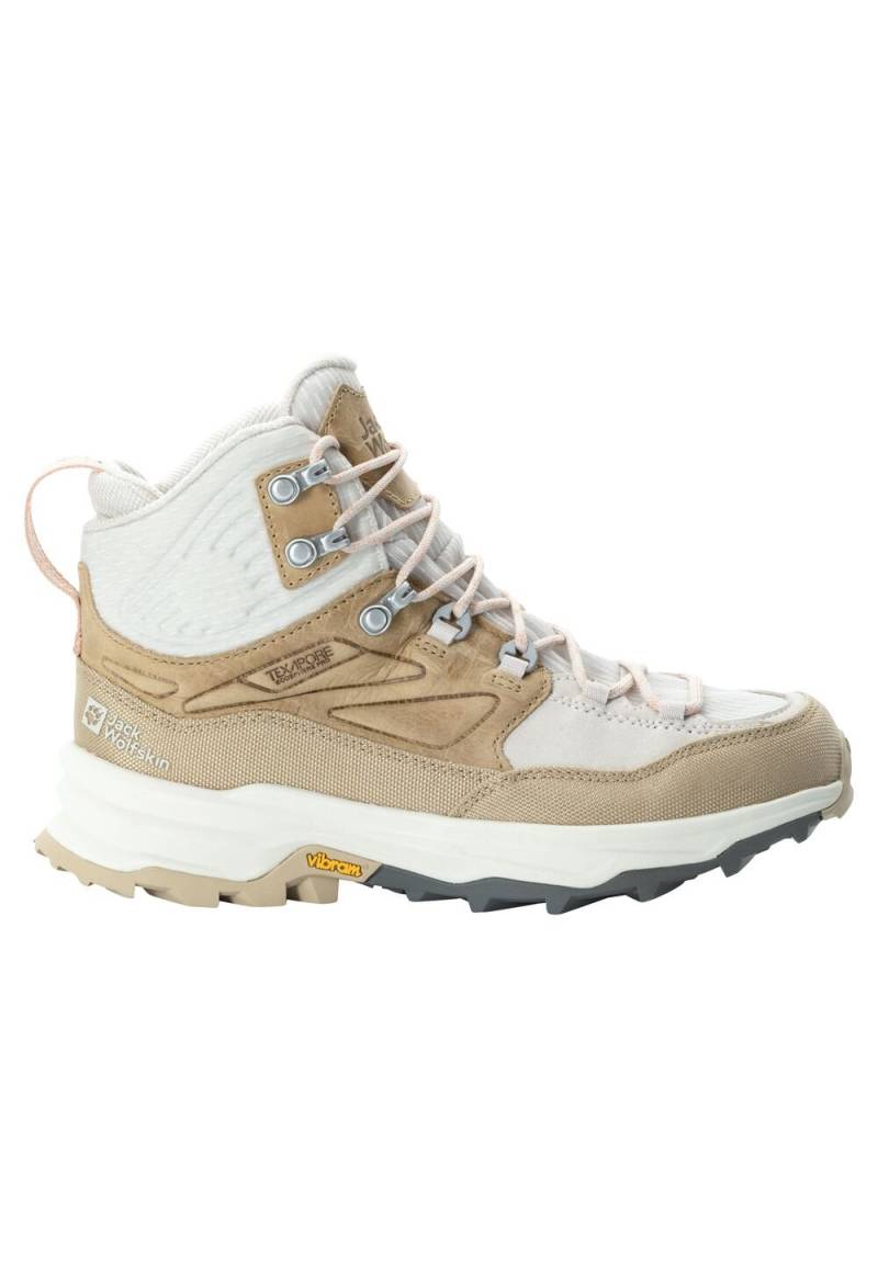 Jack Wolfskin Wasserdichte Wanderschuhe Damen Cyrox Texapore Mid Women 42 sea shell Sea Shell von Jack Wolfskin