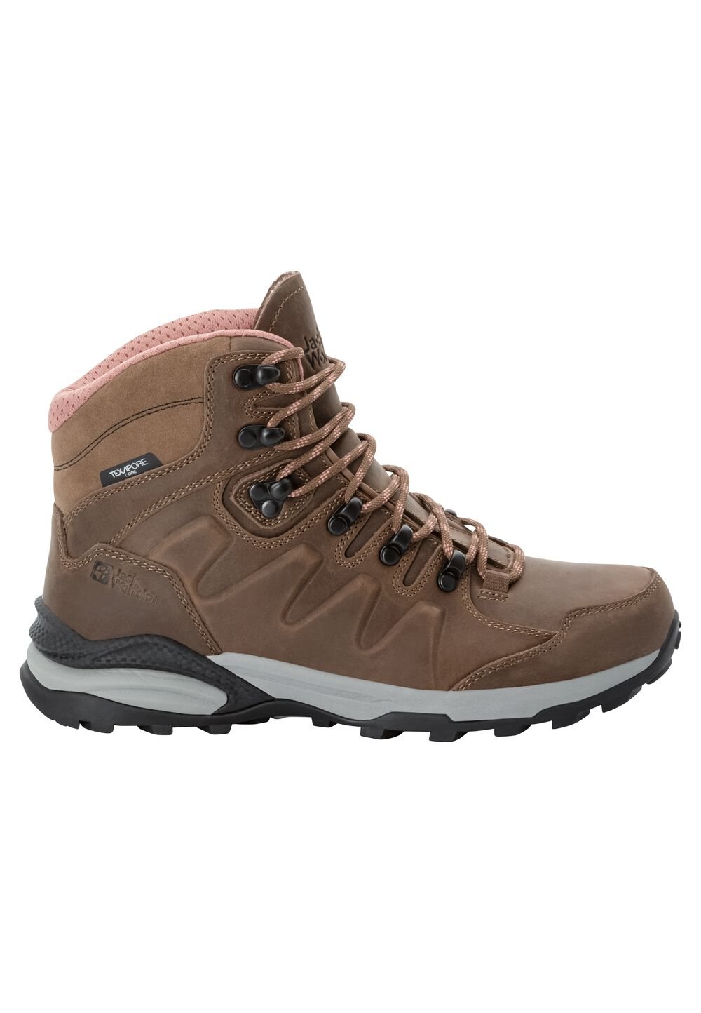 Jack Wolfskin Wasserdichte Wanderschuhe Damen Refugio Prime Texapore Mid Women 37 fawn fawn von Jack Wolfskin