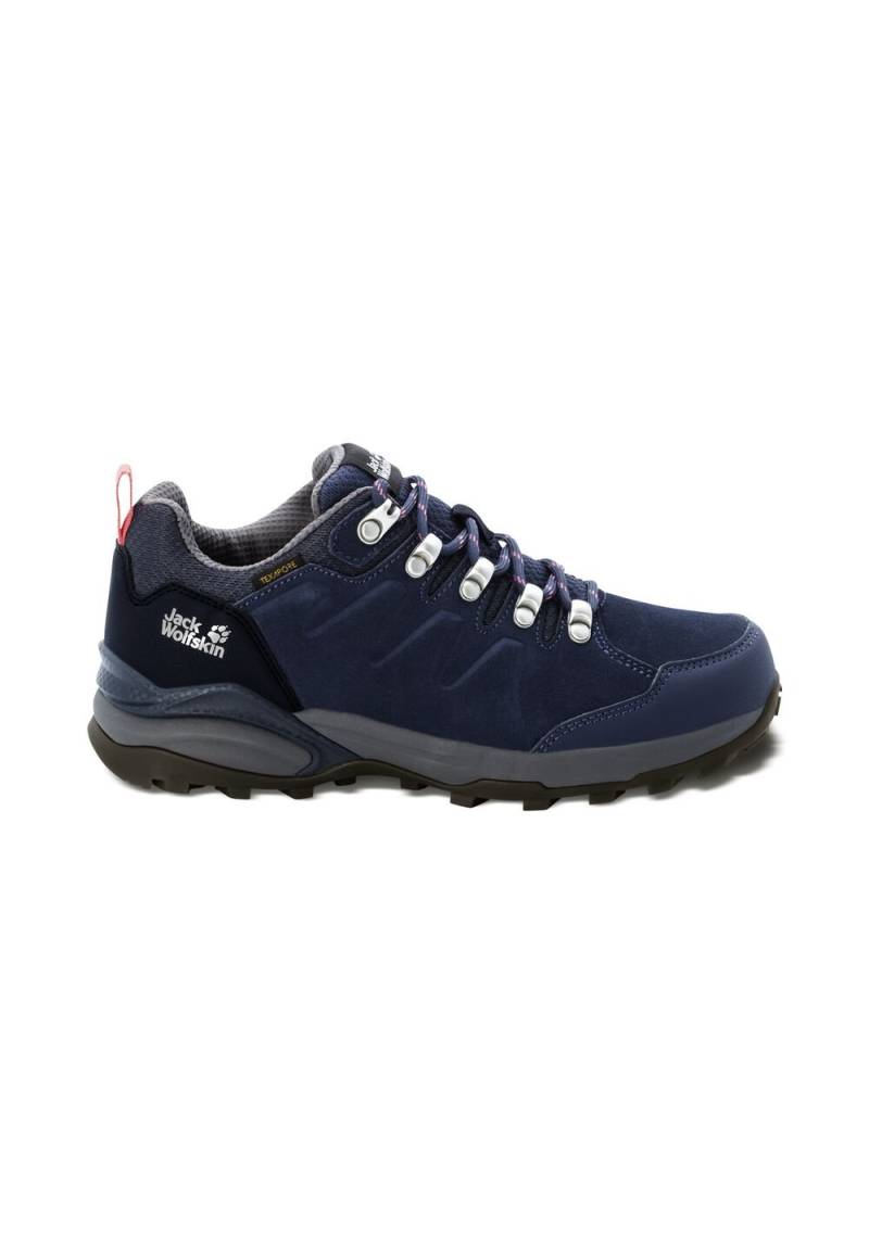 Jack Wolfskin Wasserdichte Wanderschuhe Damen Refugio Texapore Low Women 37.5 dark blue / grey Dark Blue / Grey von Jack Wolfskin