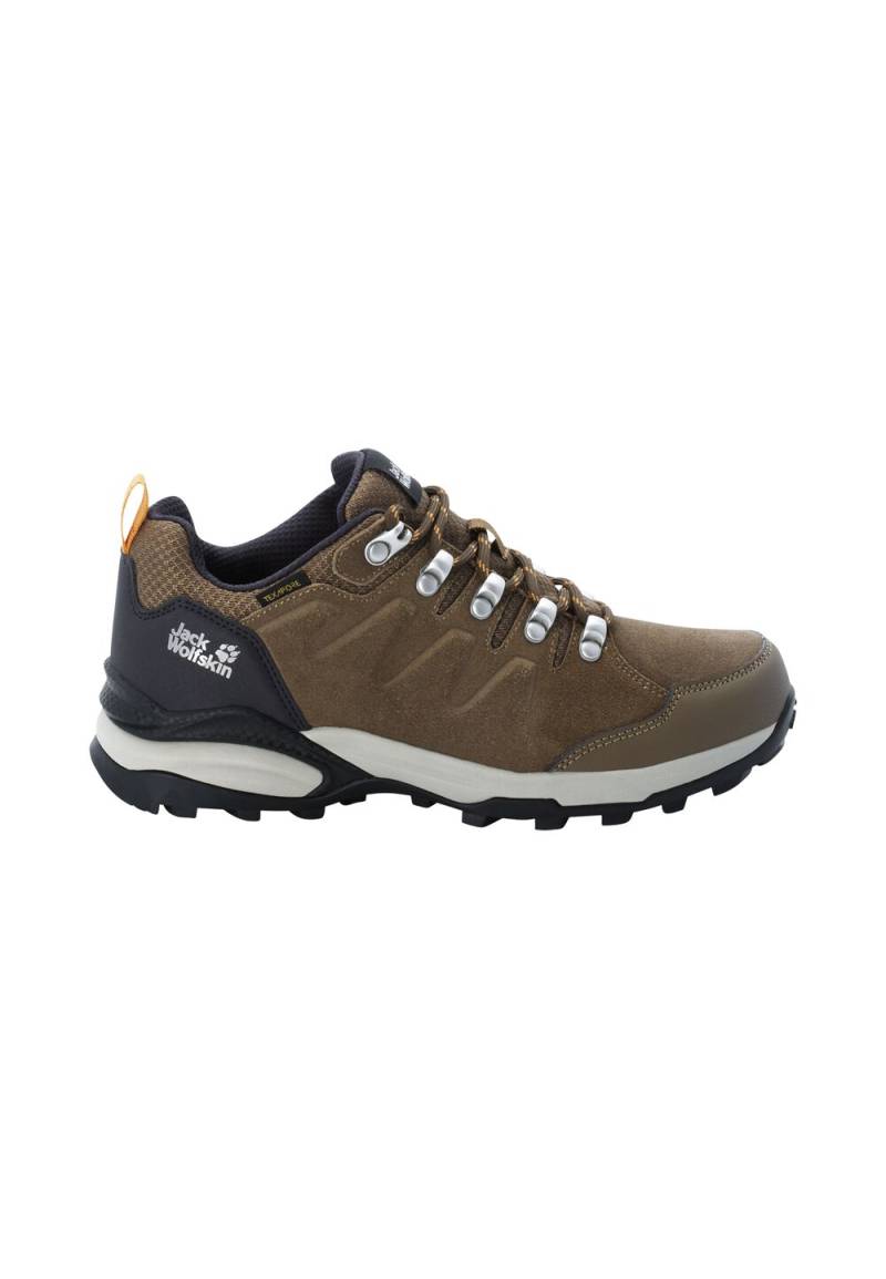 Jack Wolfskin Wasserdichte Wanderschuhe Damen Refugio Texapore Low Women 38 brown / apricot brown / apricot von Jack Wolfskin