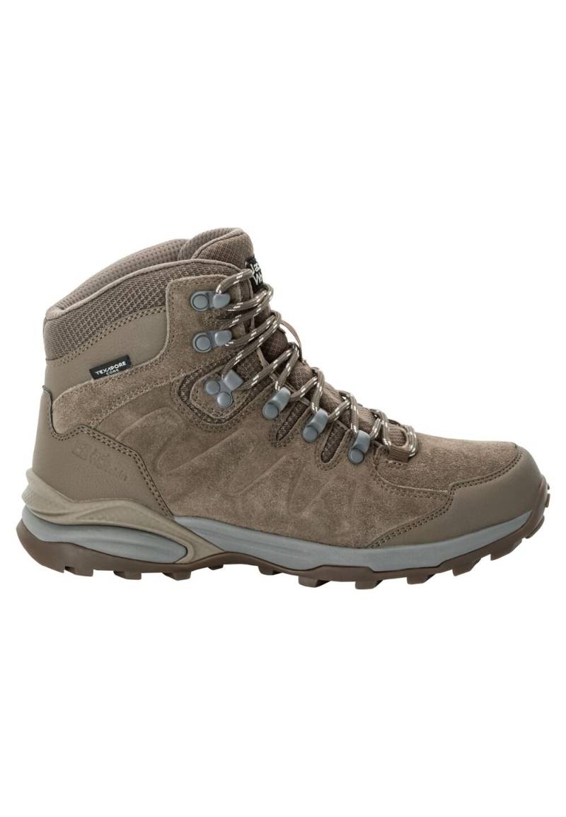 Jack Wolfskin Wasserdichte Wanderschuhe Damen Refugio Texapore Mid Women 38 chestnut chestnut von Jack Wolfskin