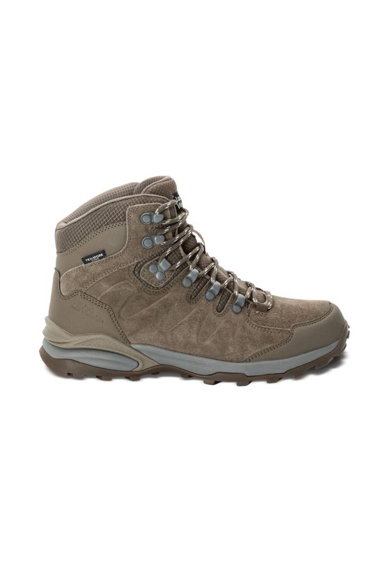 Jack Wolfskin Wasserdichte Wanderschuhe Damen Refugio Texapore Mid Women 43 chestnut 4610 chestnut 4610 von Jack Wolfskin