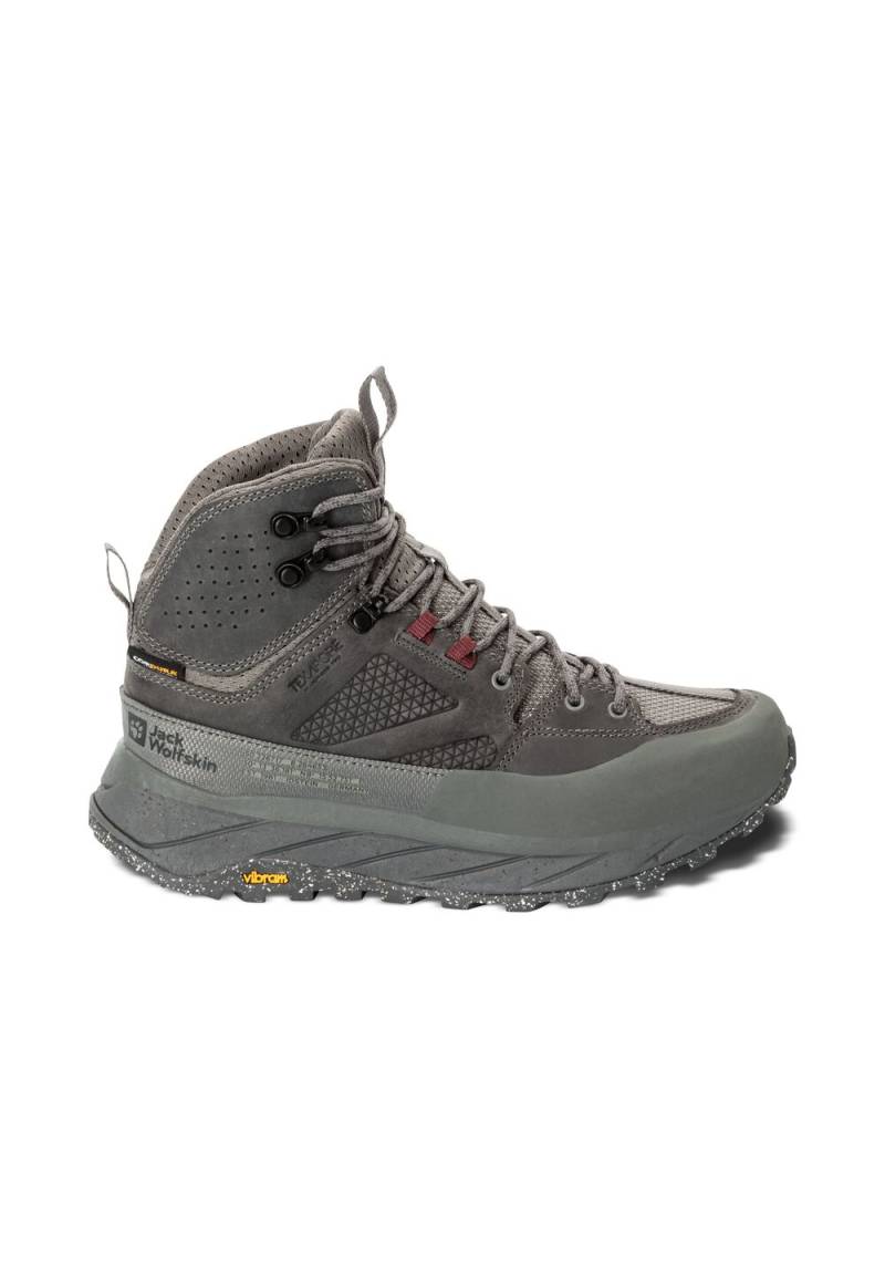 Jack Wolfskin Wasserdichte Wanderschuhe Damen Terraquest Texapore Mid Women 39 smokey grey smokey grey von Jack Wolfskin