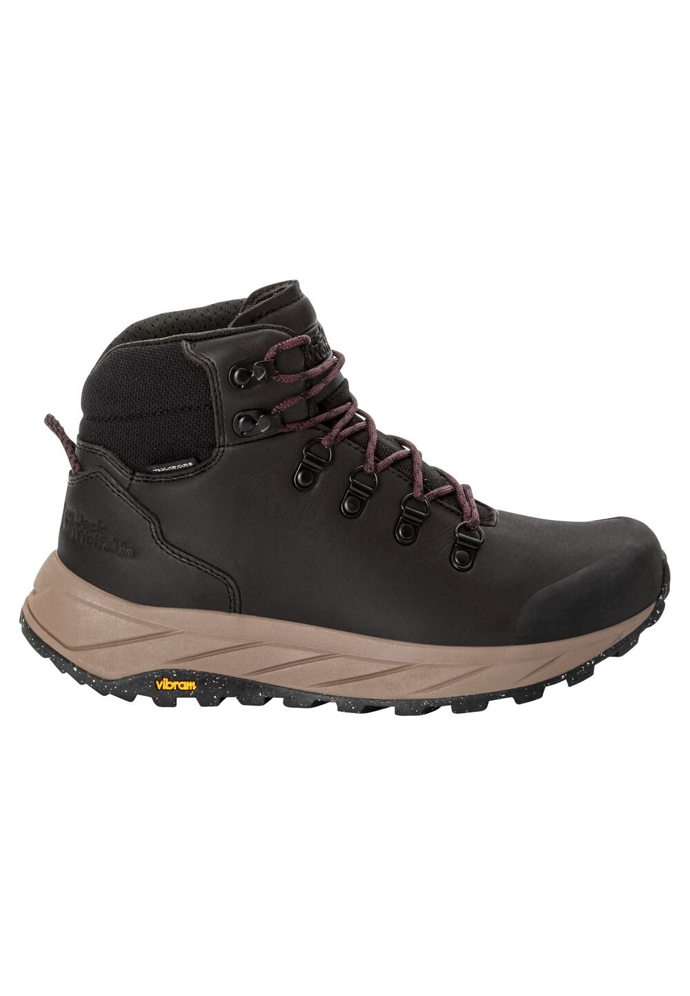 Jack Wolfskin Wasserdichte Wanderschuhe Damen Terraquest X Texapore Mid Women 36 phantom phantom von Jack Wolfskin