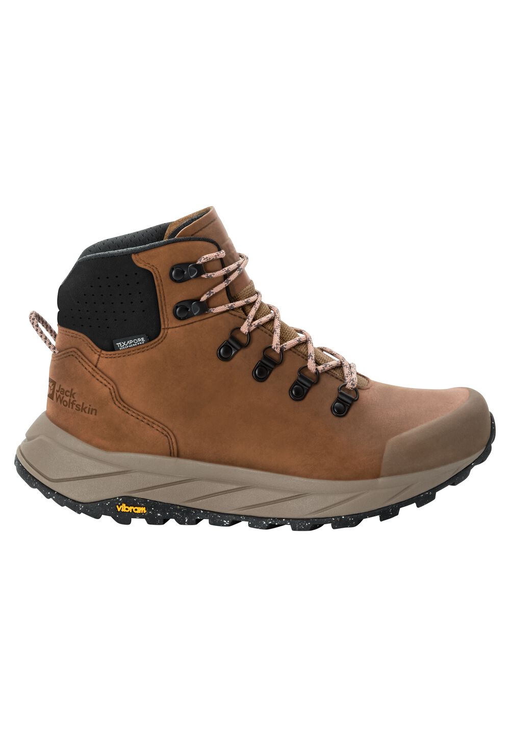 Jack Wolfskin Wasserdichte Wanderschuhe Damen Terraquest X Texapore Mid Women 37 fawn fawn von Jack Wolfskin