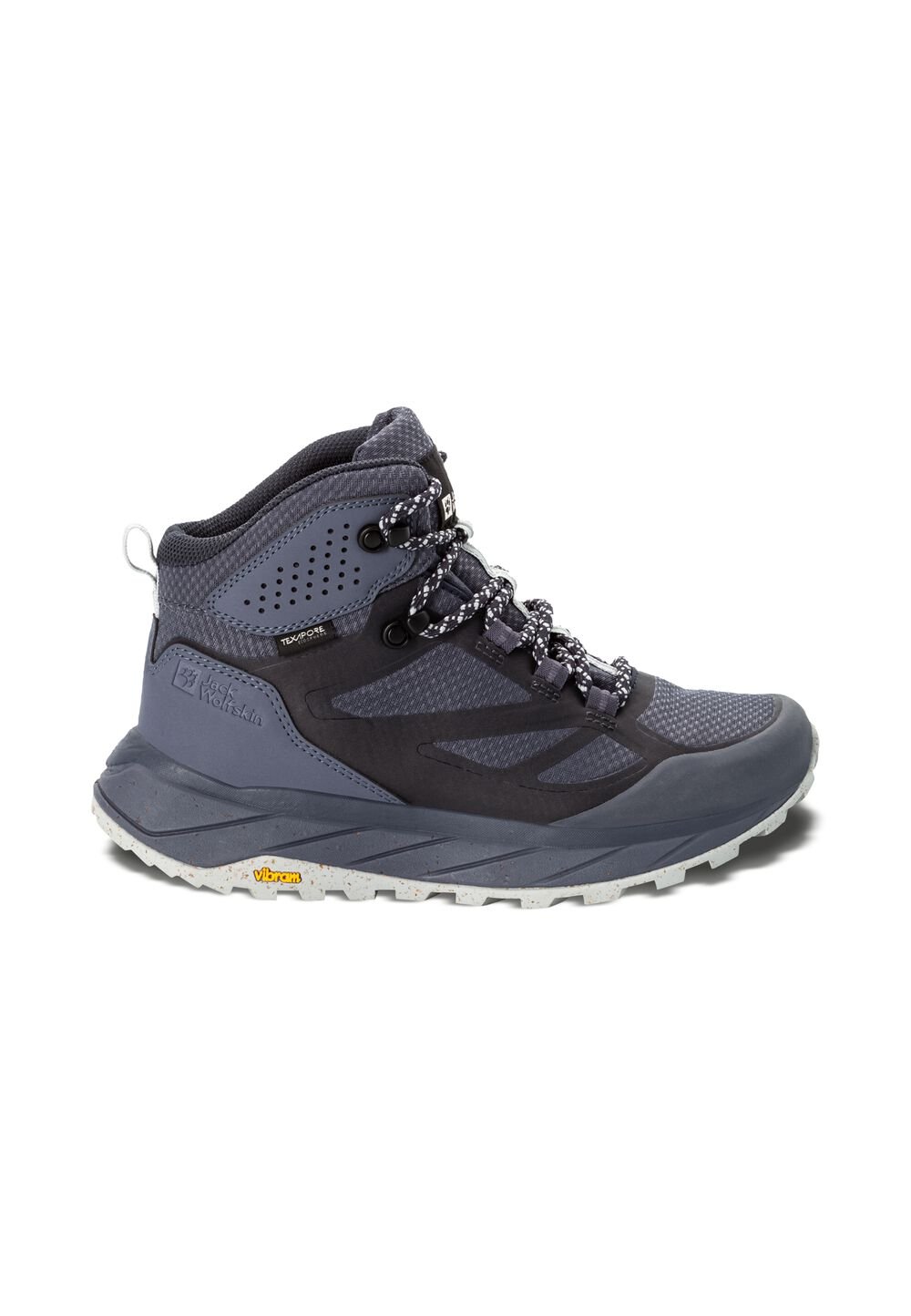 Jack Wolfskin Wasserdichte Wanderschuhe Damen Terraventure Texapore Mid Women 35.5 dolphin dolphin von Jack Wolfskin