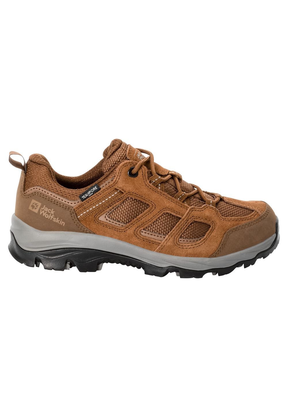 Jack Wolfskin Wasserdichte Wanderschuhe Damen Vojo 3 Texapore Low Women 36 squirrel squirrel von Jack Wolfskin