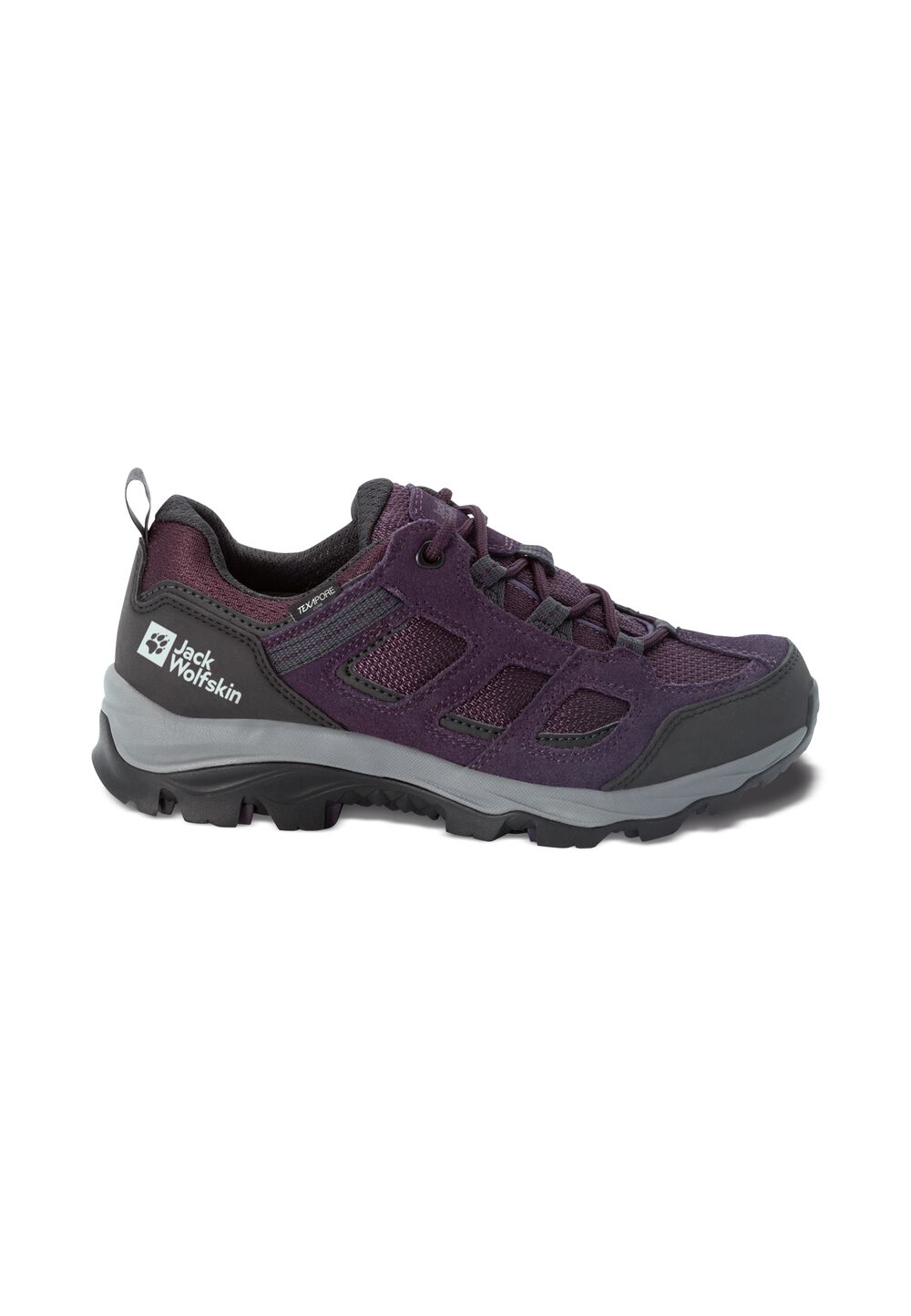 Jack Wolfskin Wasserdichte Wanderschuhe Damen Vojo 3 Texapore Low Women 37 purple/ grey purple/ grey von Jack Wolfskin