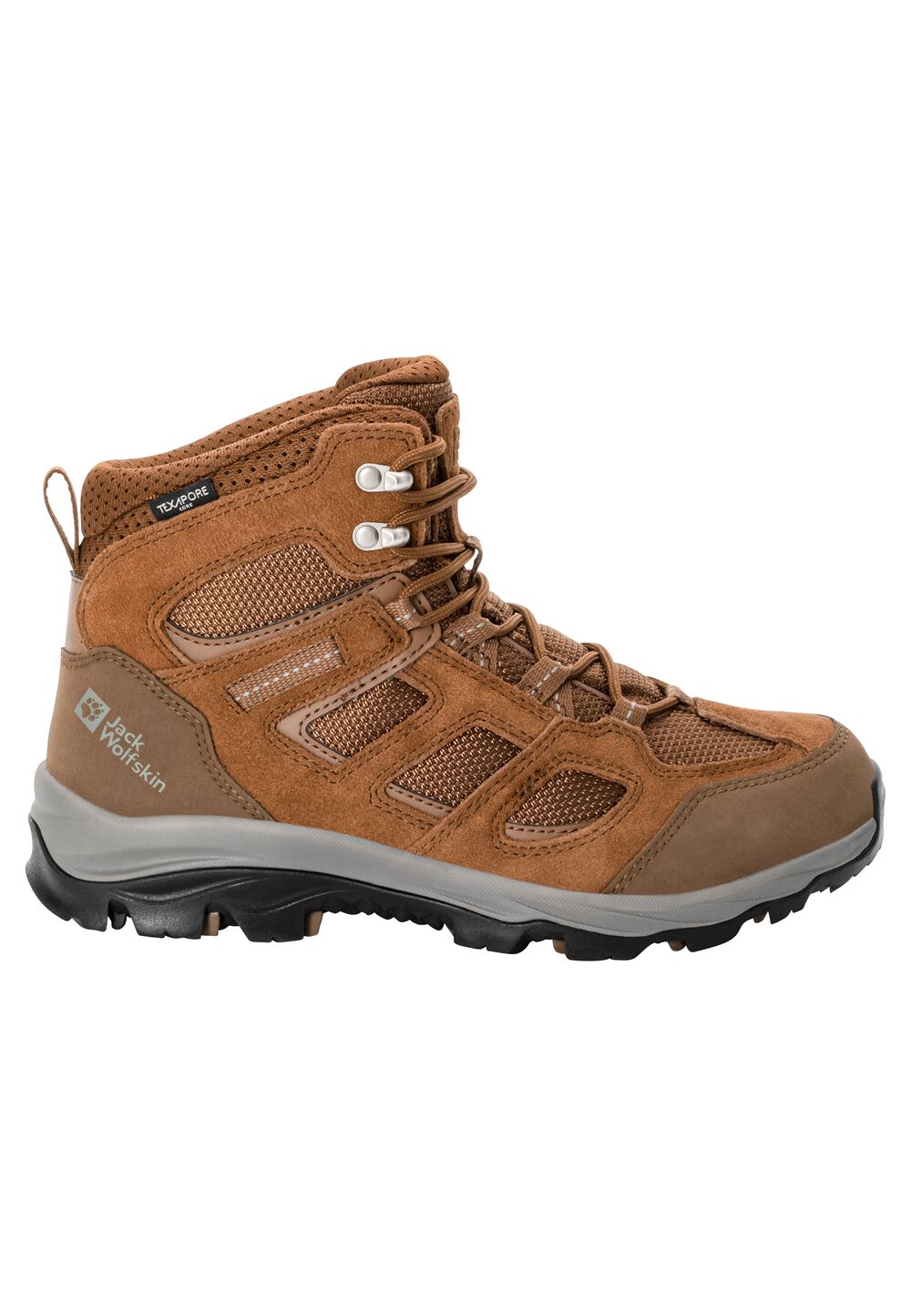 Jack Wolfskin Wasserdichte Wanderschuhe Damen Vojo 3 Texapore Mid Women 37 squirrel squirrel von Jack Wolfskin