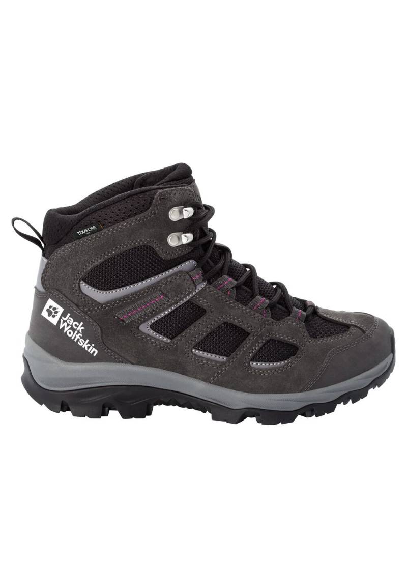 Jack Wolfskin Wasserdichte Wanderschuhe Damen Vojo 3 Texapore Mid Women 40 grau dark steel / purple von Jack Wolfskin