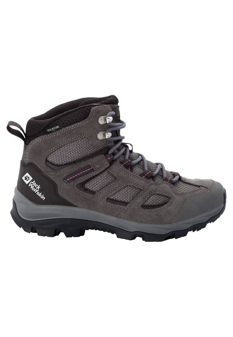 Jack Wolfskin Wasserdichte Wanderschuhe Damen Vojo 3 Texapore Mid Women 43 tarmac grey / pink Tarmac Grey / Pink von Jack Wolfskin