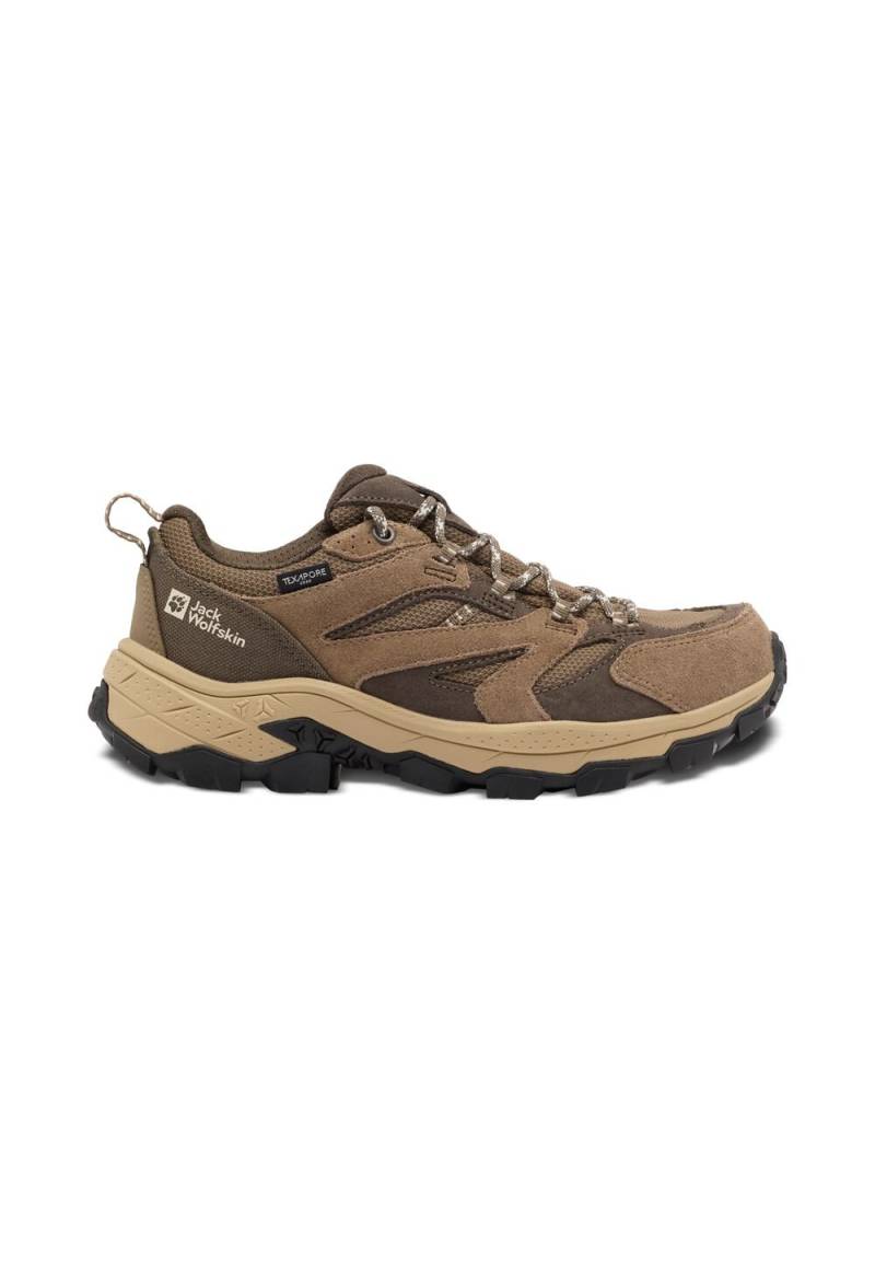 Jack Wolfskin Wasserdichte Wanderschuhe Damen Vojo Tour Texapore Low Women 37.5 dark anis dark anis von Jack Wolfskin