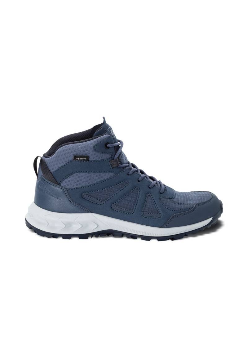 Jack Wolfskin Wasserdichte Wanderschuhe Damen Woodland 2 Texapore Mid Women 41 graphite Graphite von Jack Wolfskin