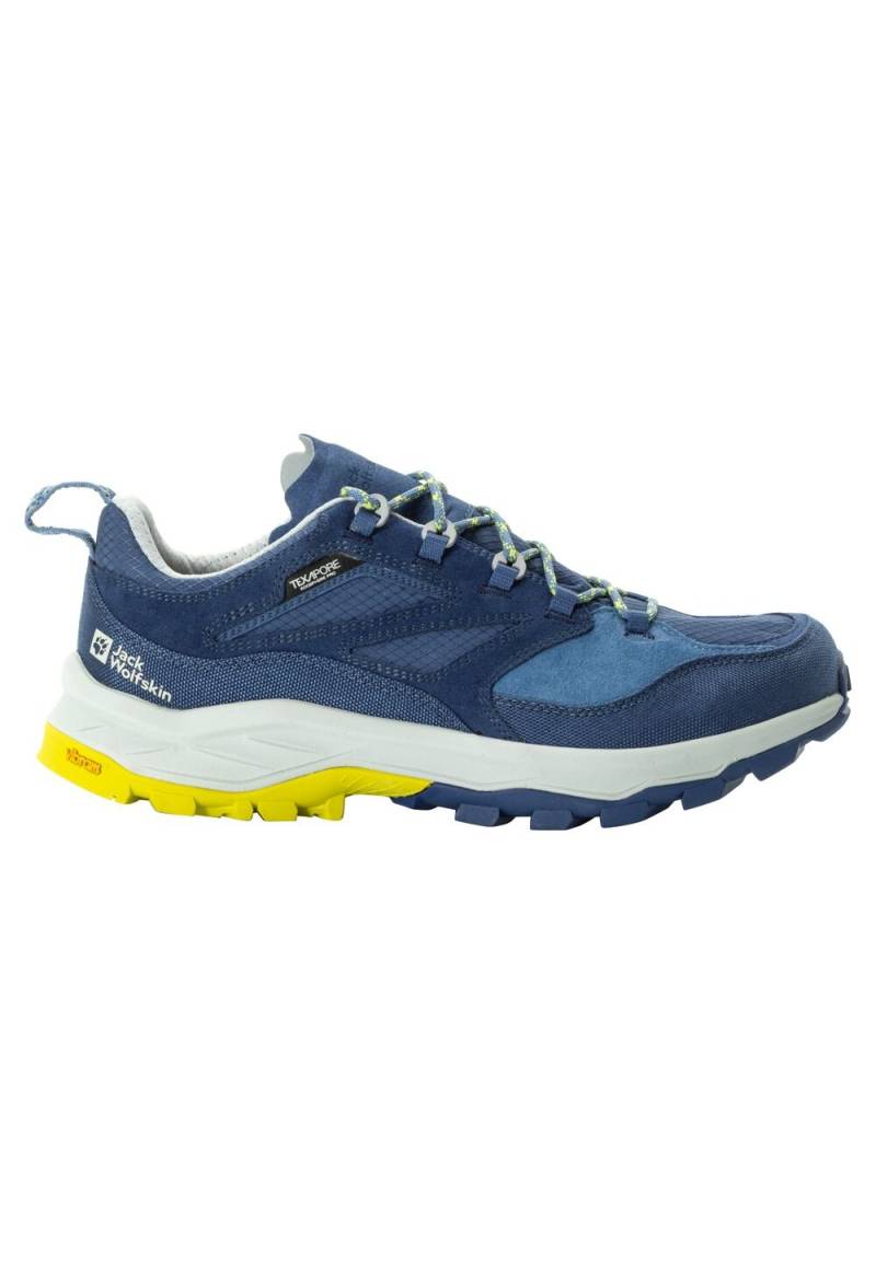 Jack Wolfskin Wasserdichte Wanderschuhe Herren Cyrox Texapore Low Men 39.5 evening sky Evening Sky von Jack Wolfskin