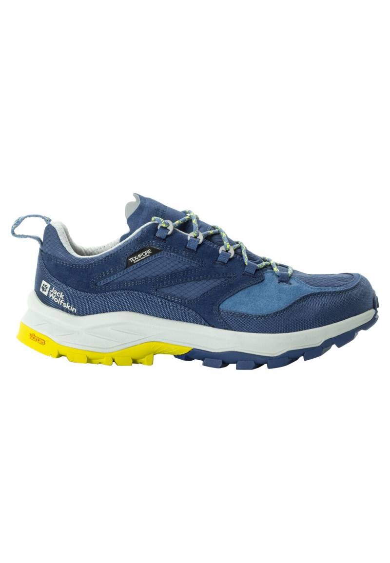 Jack Wolfskin Wasserdichte Wanderschuhe Herren Cyrox Texapore Low Men 43 evening sky Evening Sky von Jack Wolfskin