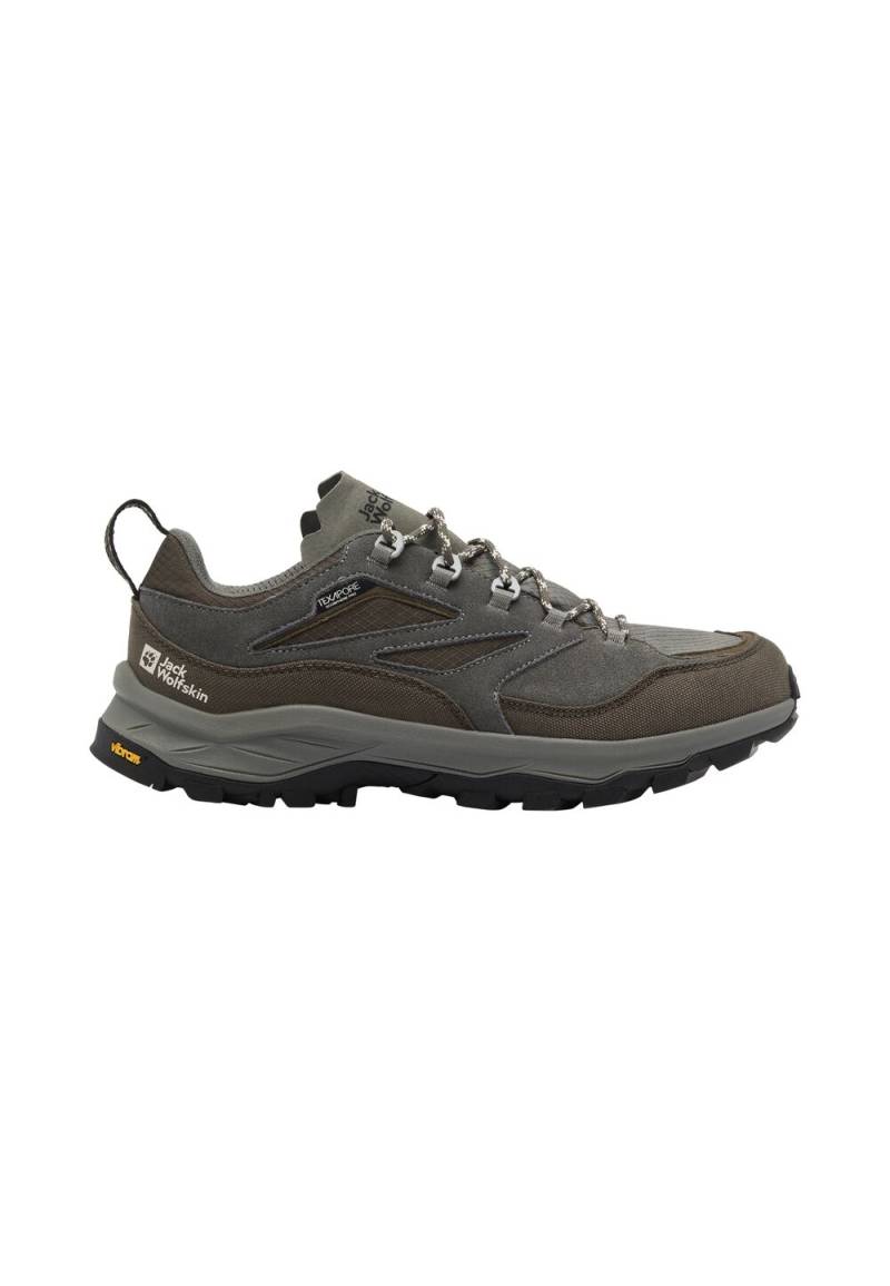 Jack Wolfskin Wasserdichte Wanderschuhe Herren Cyrox Texapore Low Men 45 cold coffee cold coffee von Jack Wolfskin