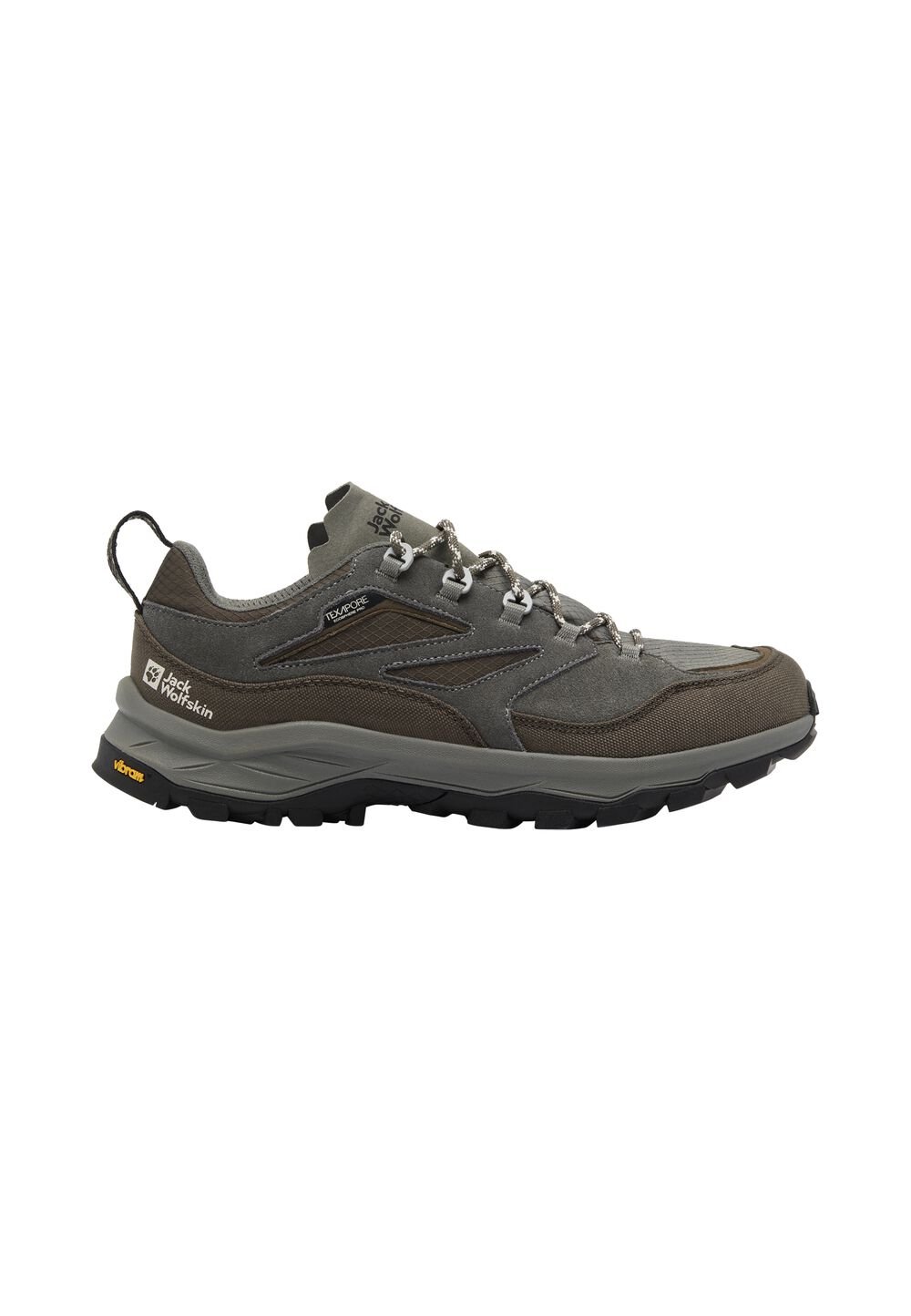 Jack Wolfskin Wasserdichte Wanderschuhe Herren Cyrox Texapore Low Men 47 cold coffee cold coffee von Jack Wolfskin