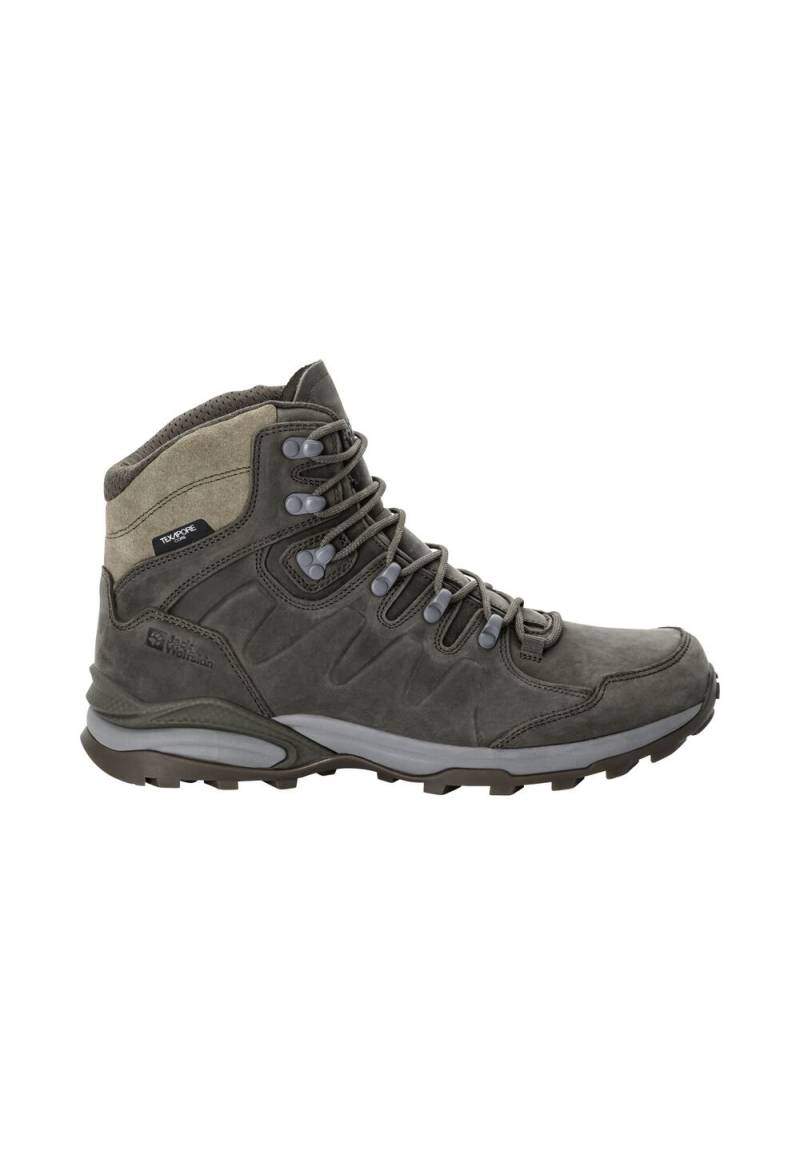 Jack Wolfskin Wasserdichte Wanderschuhe Herren Refugio Prime Texapore Mid Men 41 cold coffee cold coffee von Jack Wolfskin