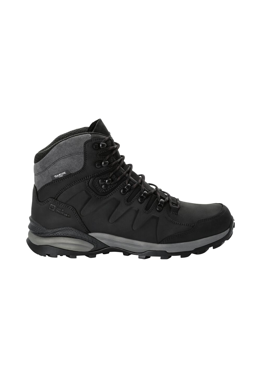 Jack Wolfskin Wasserdichte Wanderschuhe Herren Refugio Prime Texapore Mid Men 41 phantom phantom von Jack Wolfskin