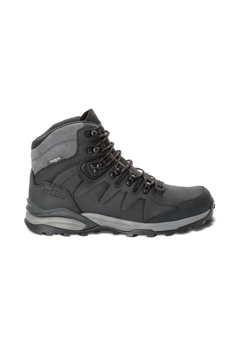 Jack Wolfskin Wasserdichte Wanderschuhe Herren Refugio Prime Texapore Mid Men 46 phantom Phantom von Jack Wolfskin