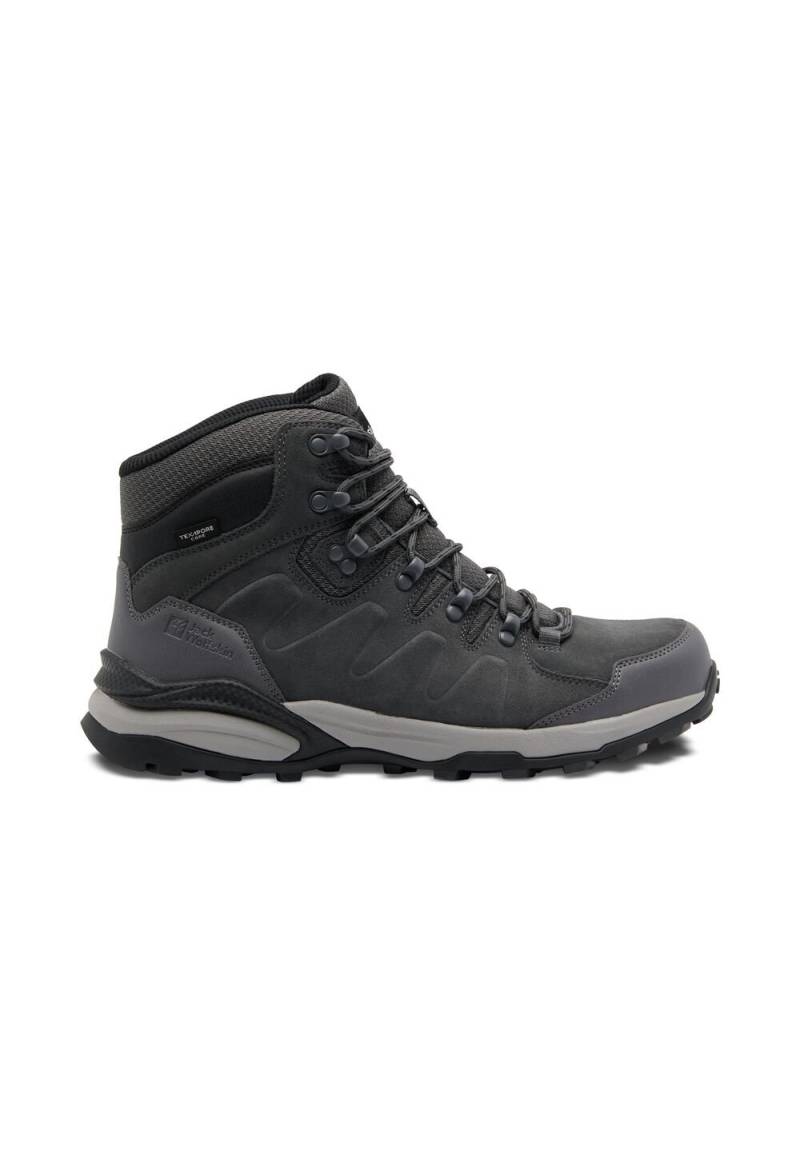 Jack Wolfskin Wasserdichte Wanderschuhe Herren Refugio Texapore Mid Men 41 slate slate von Jack Wolfskin