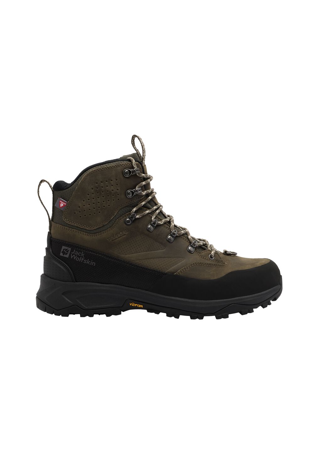 Jack Wolfskin Wasserdichte Wanderschuhe Herren Terraquest Arctic Texapore Mid Men 41 cold coffee cold coffee von Jack Wolfskin