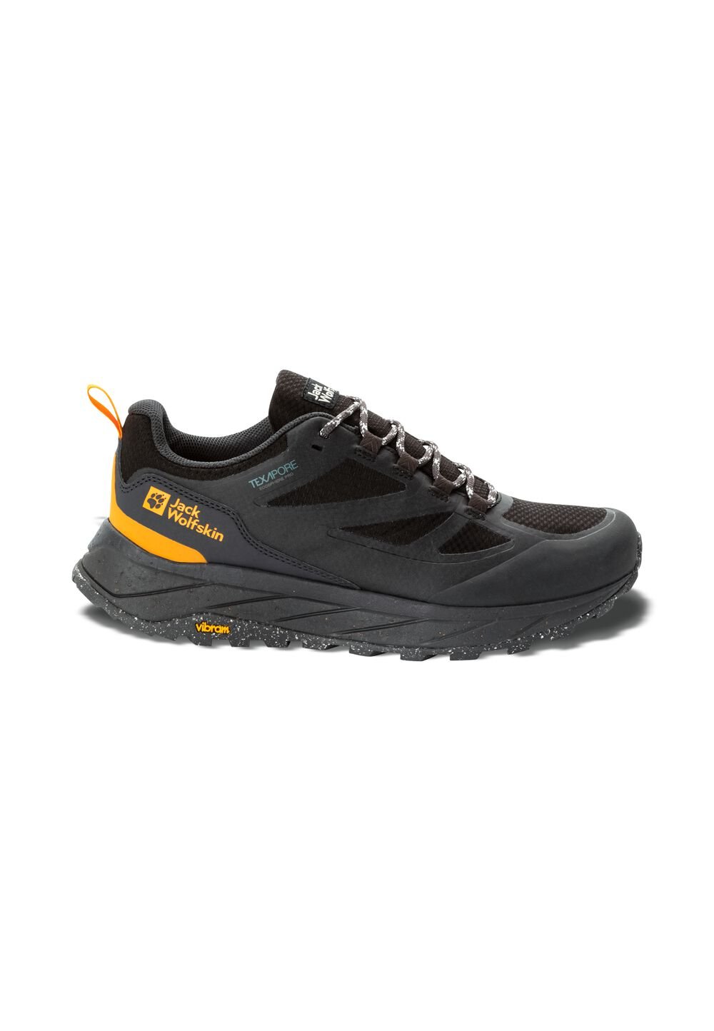 Jack Wolfskin Wasserdichte Wanderschuhe Herren Terraventure Texapore Low Men 40 black black von Jack Wolfskin