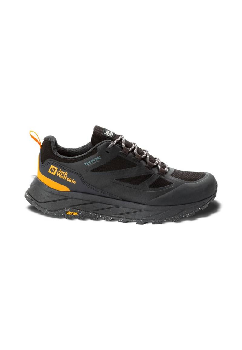 Jack Wolfskin Wasserdichte Wanderschuhe Herren Terraventure Texapore Low Men 44 black black von Jack Wolfskin