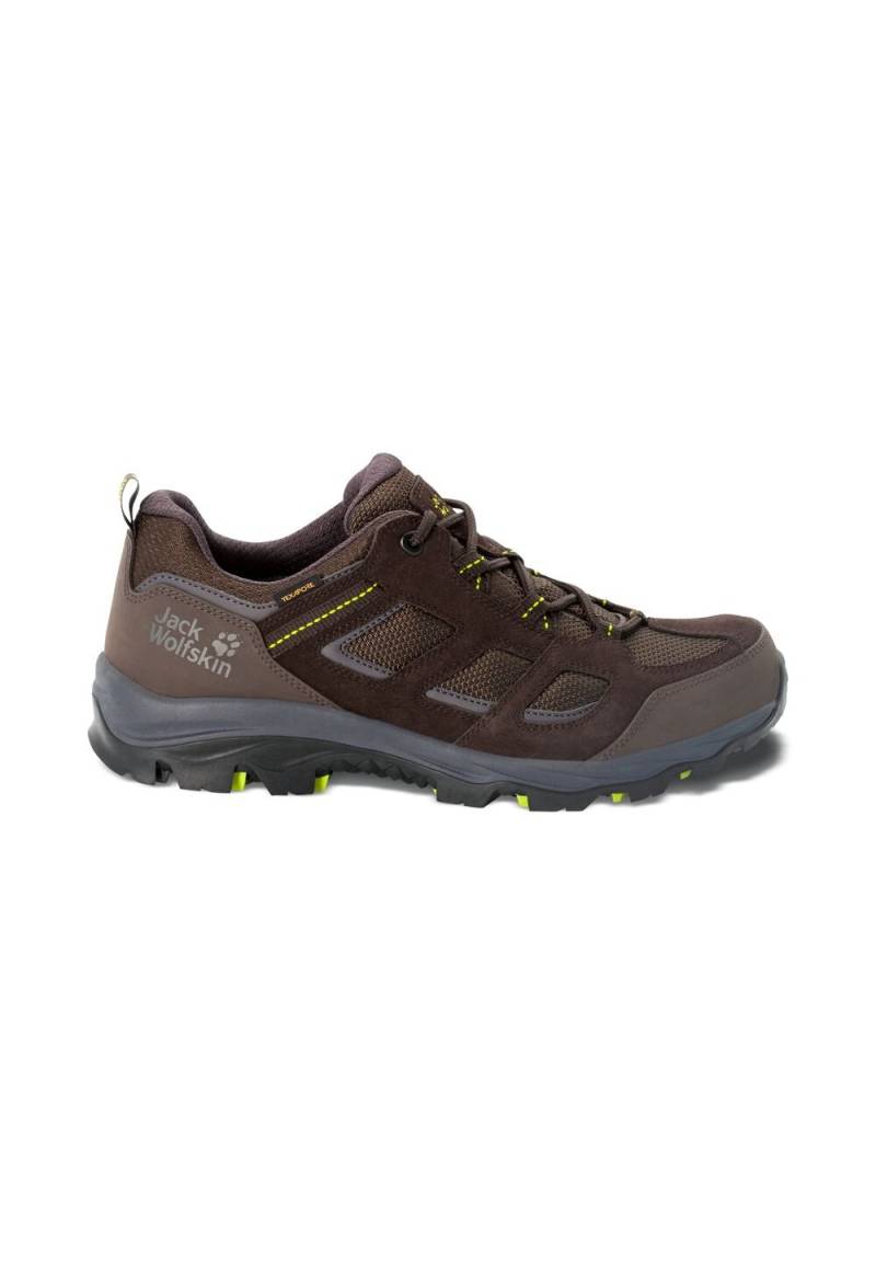 Jack Wolfskin Wasserdichte Wanderschuhe Herren Vojo 3 Texapore Low Men 39.5 dark brown / lime dark brown / lime von Jack Wolfskin