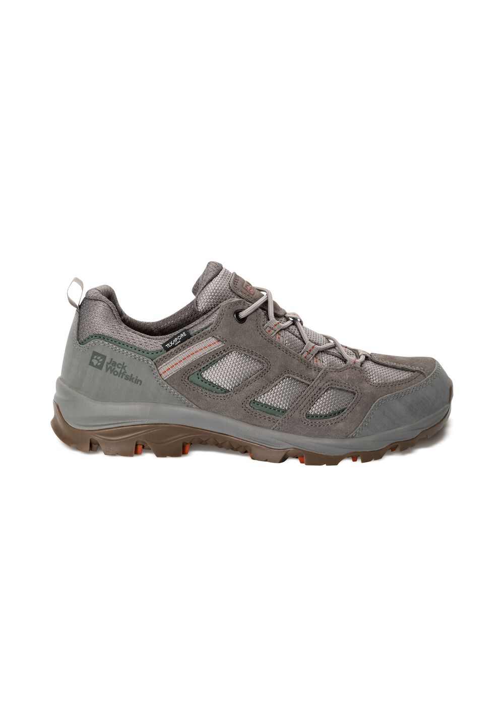 Jack Wolfskin Wasserdichte Wanderschuhe Herren Vojo 3 Texapore Low Men 42 grau smokey grey von Jack Wolfskin