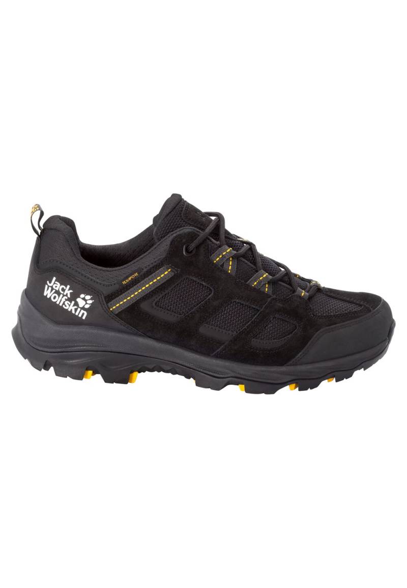 Jack Wolfskin Wasserdichte Wanderschuhe Herren Vojo 3 Texapore Low Men 43 black / burly yellow xt Black / Burly Yellow Xt von Jack Wolfskin