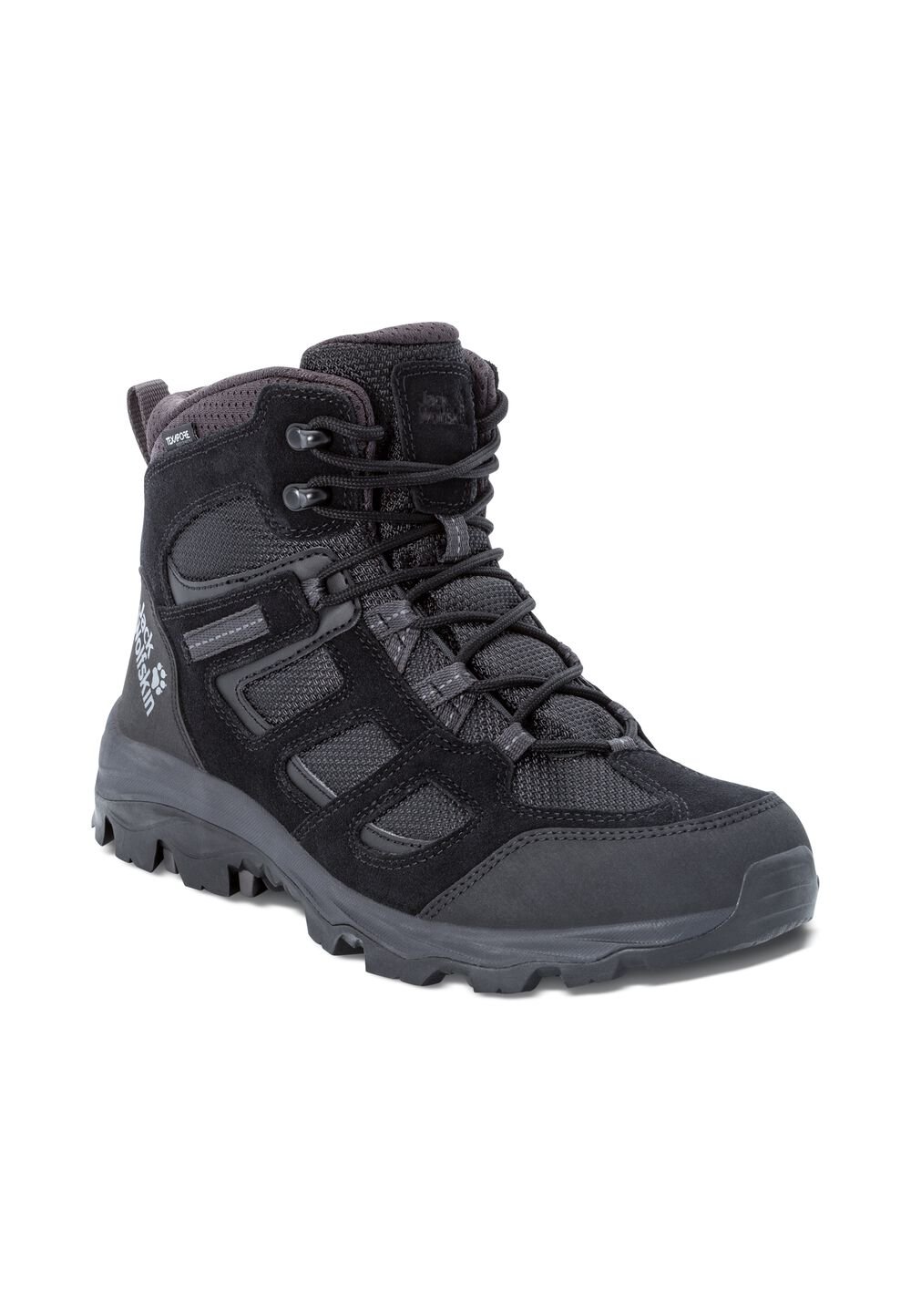 Jack Wolfskin Wasserdichte Wanderschuhe Herren Vojo 3 Texapore Mid Men 40 schwarz black von Jack Wolfskin