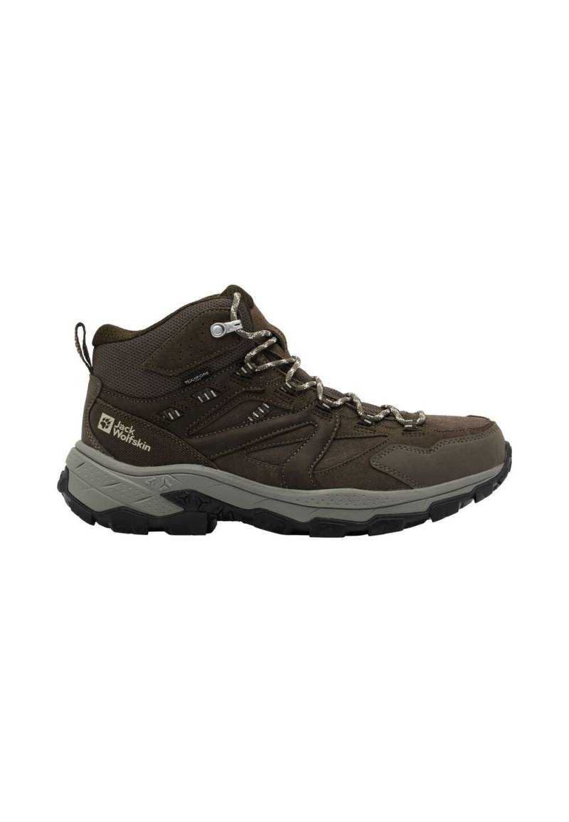 Jack Wolfskin Wasserdichte Wanderschuhe Herren Vojo Tour Backlength Texapore Mid Men 39.5 cold coffee cold coffee von Jack Wolfskin