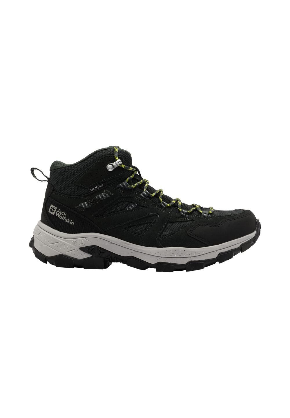 Jack Wolfskin Wasserdichte Wanderschuhe Herren Vojo Tour Texapore Mid Men 42.5 black forest black forest von Jack Wolfskin