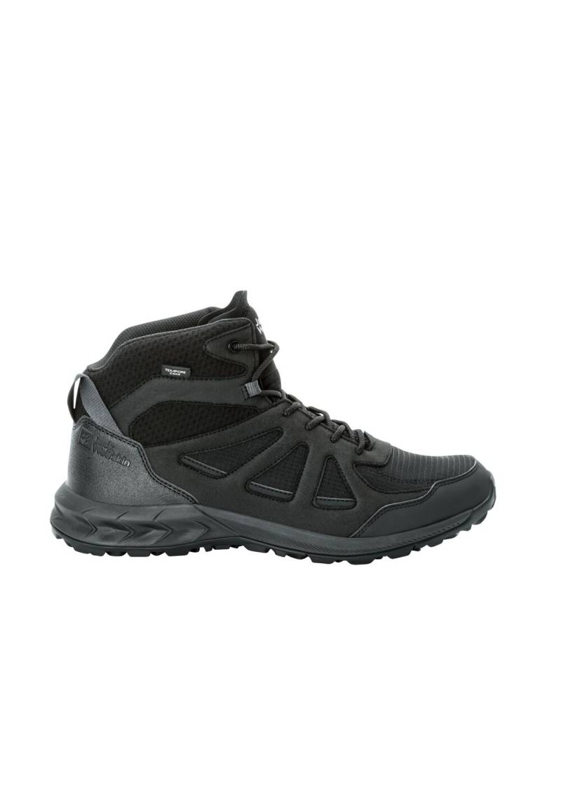 Jack Wolfskin Wasserdichte Wanderschuhe Herren Woodland 2 Texapore Mid Men 39.5 black black von Jack Wolfskin